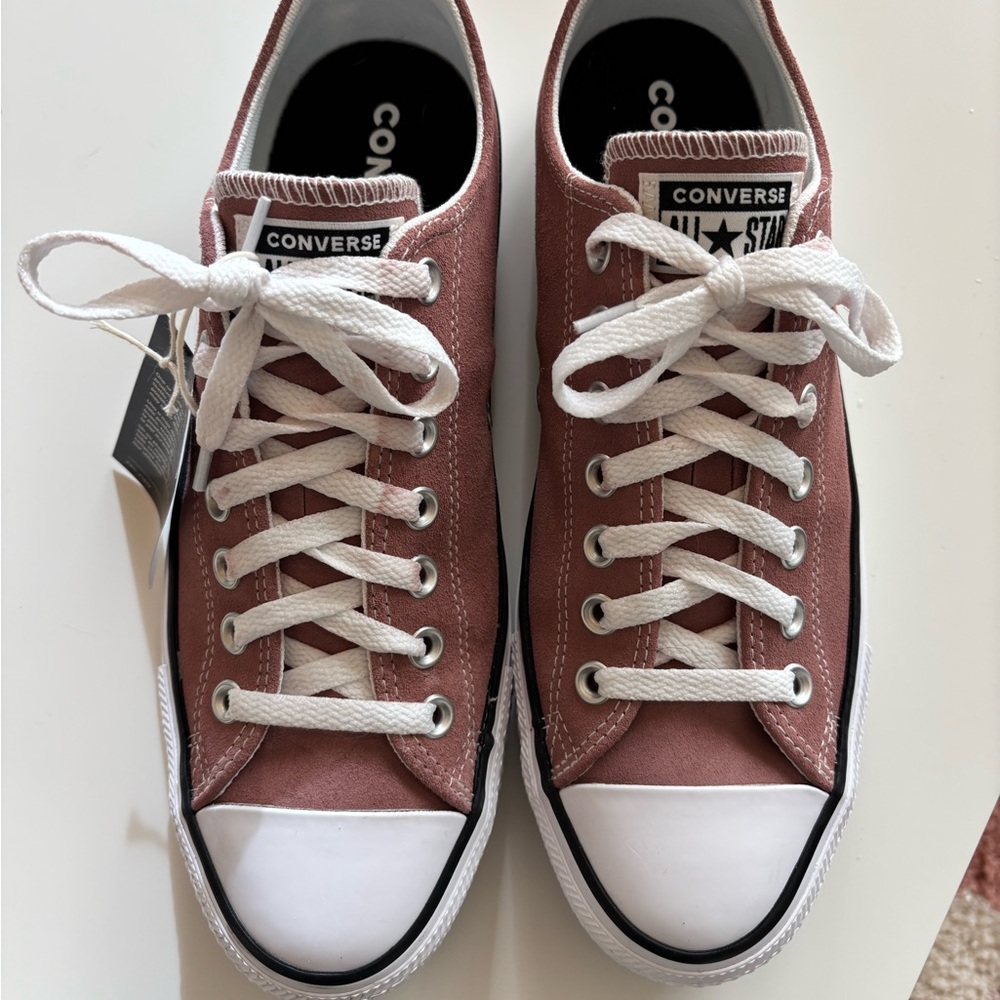 Converse Mauve Low-Top Sneakers